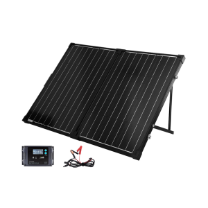 100 Watt 12 Volt Monocrystalline Foldable Solar Suitcase with Voyager